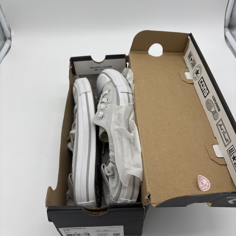 Size 7.5 - Converse Chuck Taylor All Star Oyster Gray